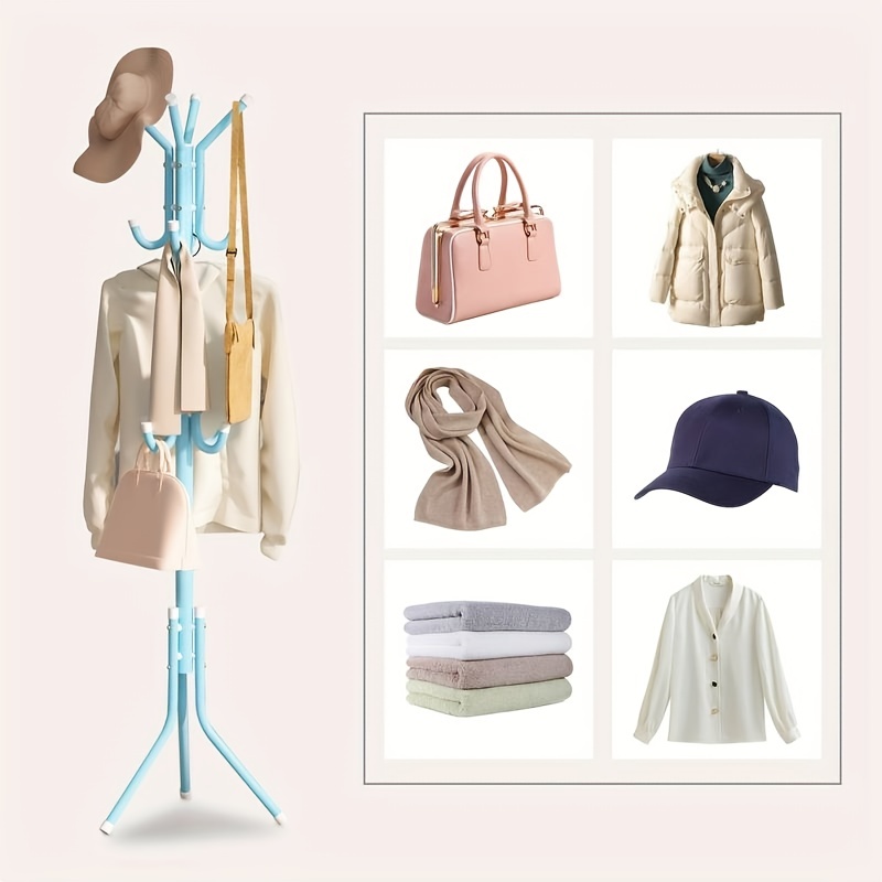 Simple Iron Coat Rack Coats Ba - Office Furniture Plan 评论和价格