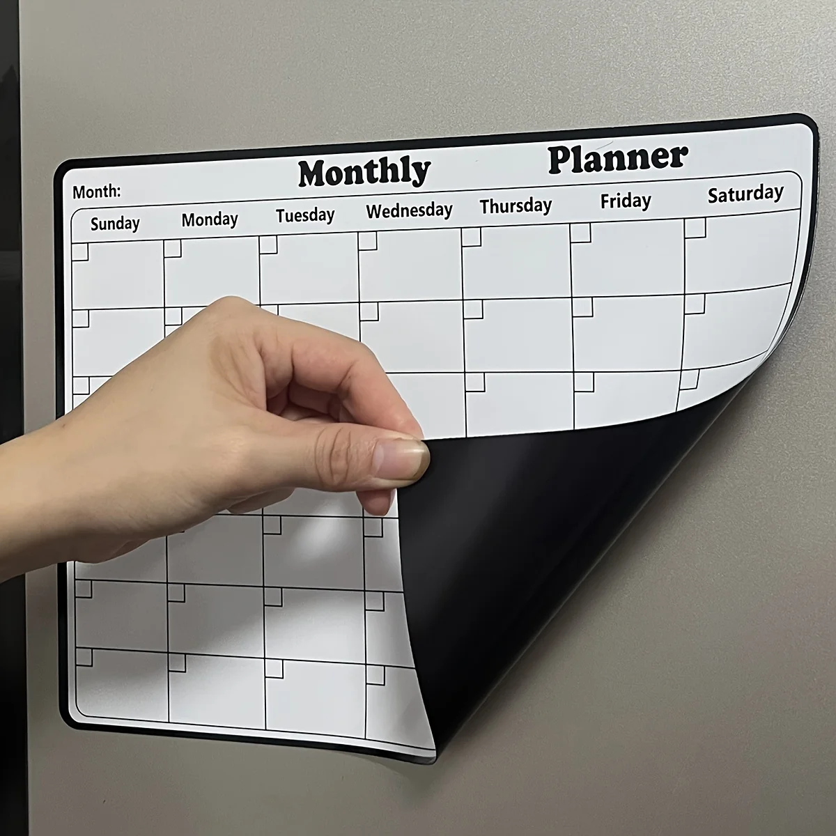 Magnetic Refrigerator Dry Eras - Magnetic Whiteboard Calendar 评论和价格