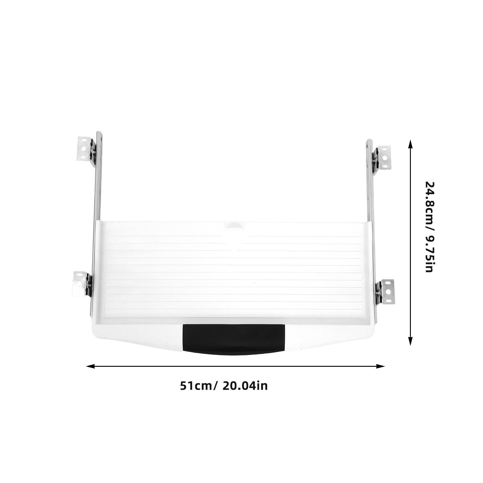 Slide-Out Keyboard Tray Under  - Keyboard Drawer Under 评论和价格