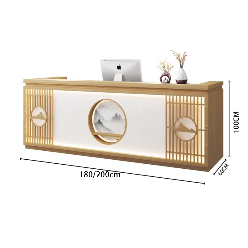 Simple Classic Reception Desk  - Office Furniture Usa 评论和价格