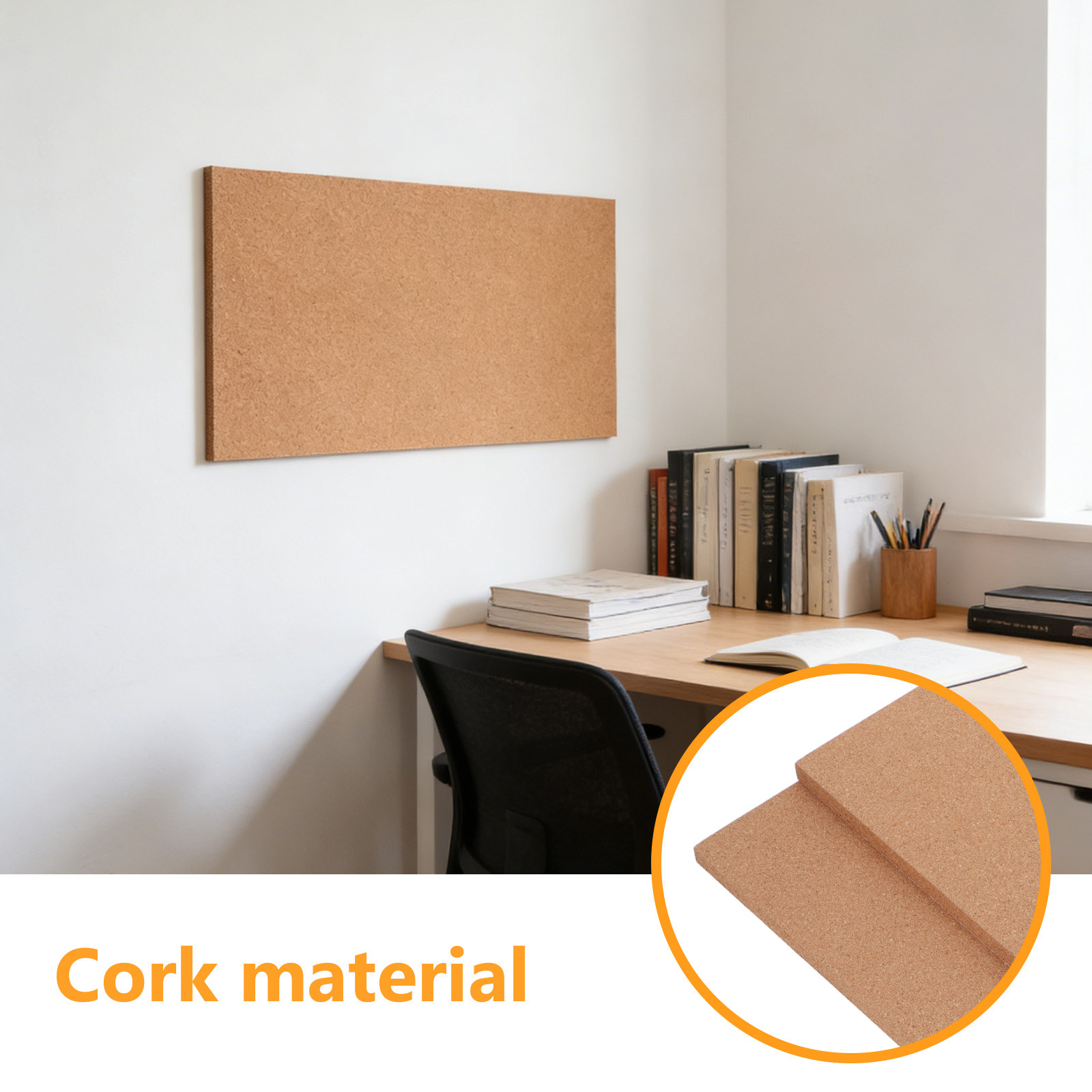2Pcs Soft Cork Boards Rectangu - Bulletin Board Cork 评论和价格
