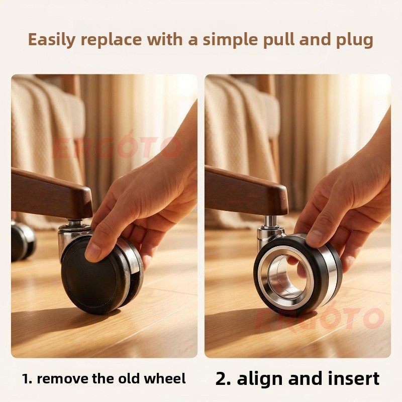 Universal Circlip‑Type Caster  - Office Furniture Hardware 评论和价格