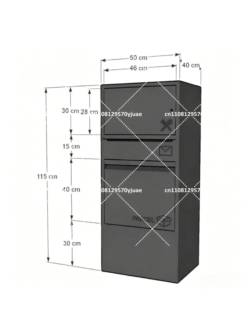 Secure Parcel Delivery Box for - Office Furniture Plan 评论和价格