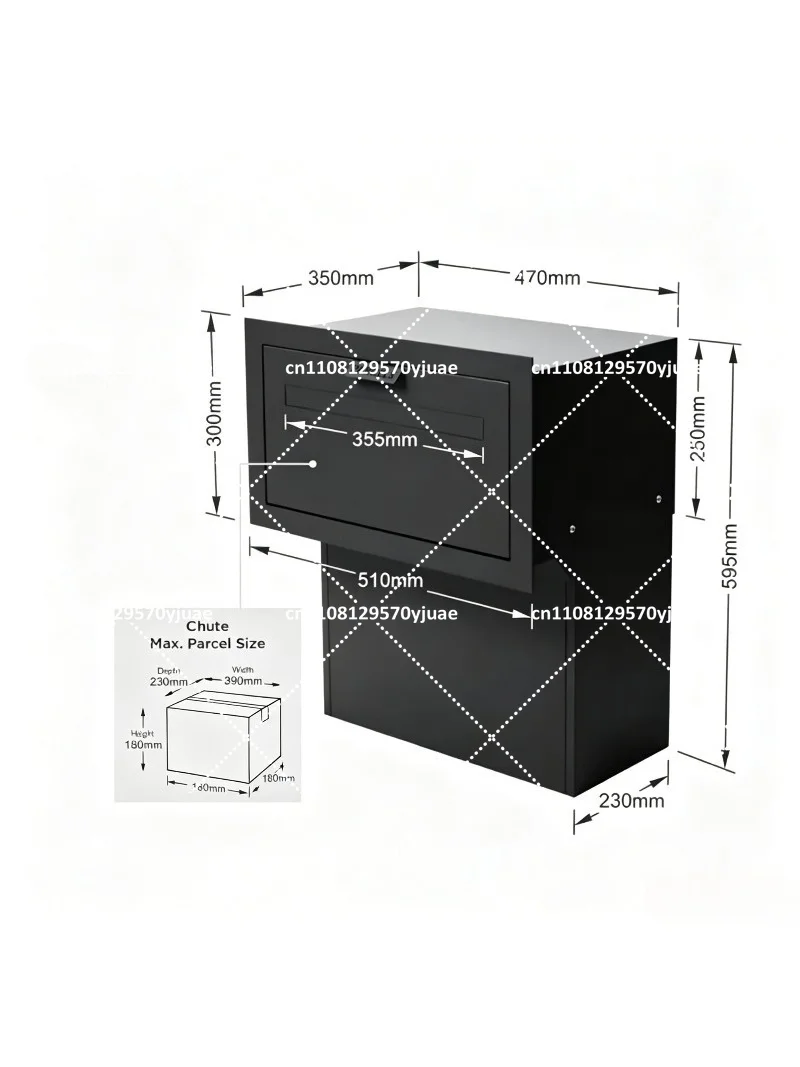 Secure Parcel Delivery Box for - Office Furniture Plan 评论和价格