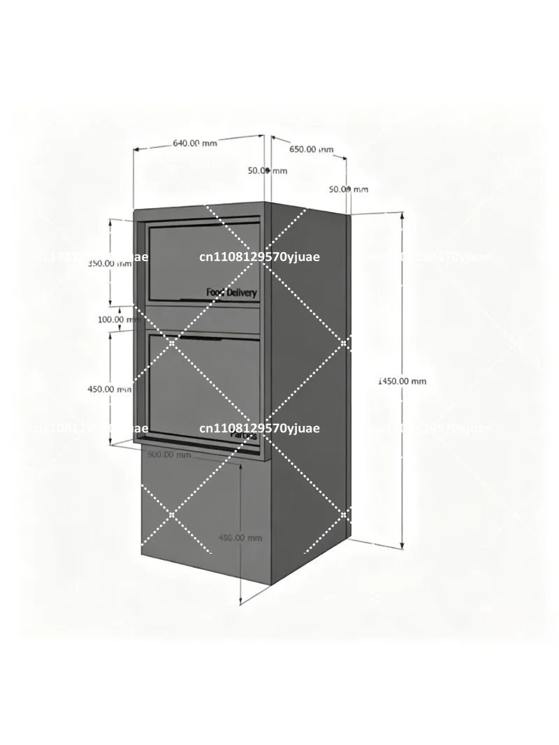 Secure Parcel Delivery Box for - Office Furniture Plan 评论和价格