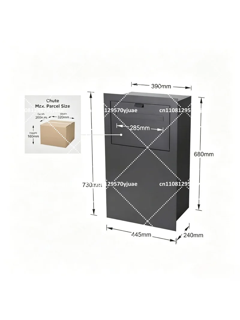 Secure Parcel Delivery Box for - Office Furniture Plan 评论和价格