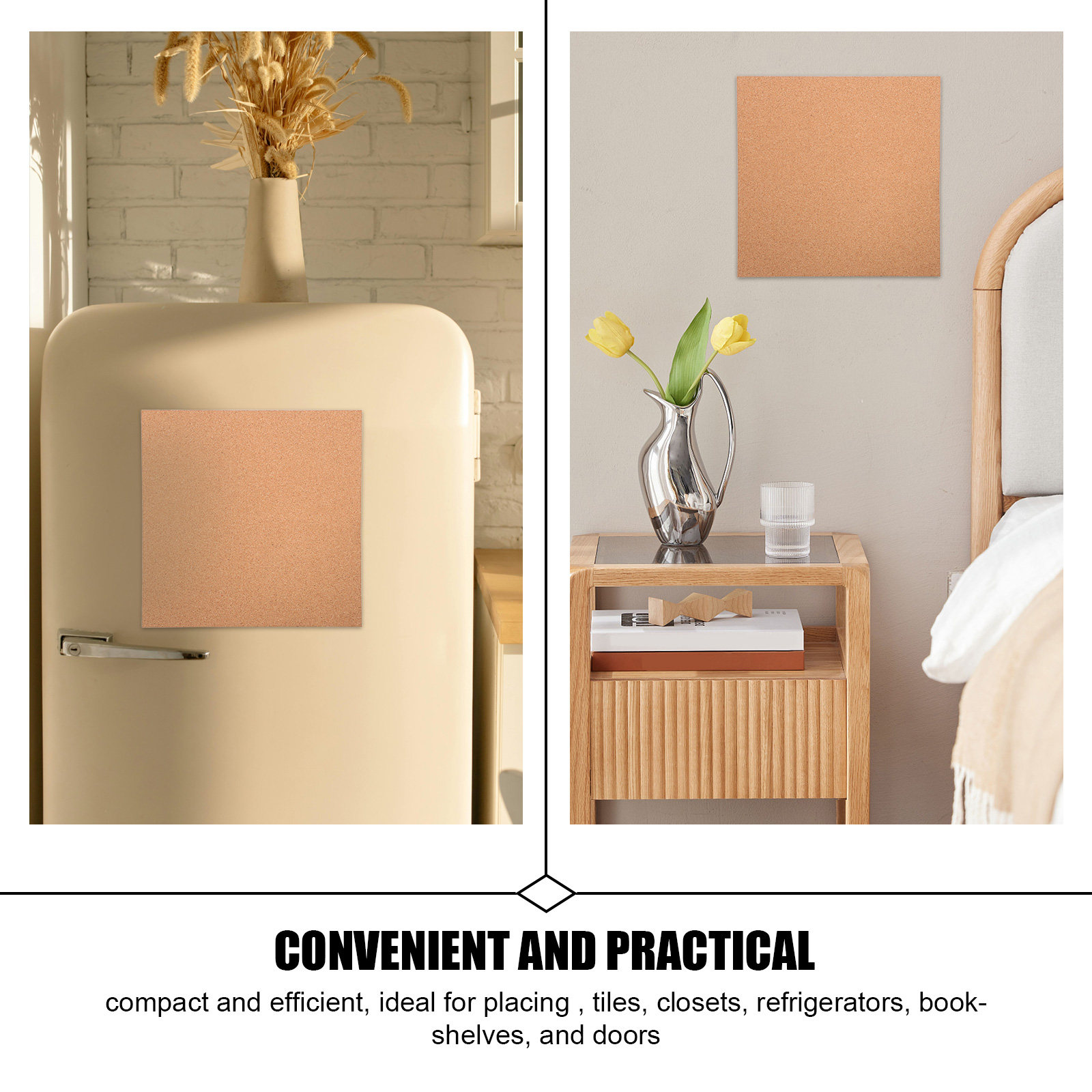6 Rolls Cork Board Sheet Roll  - Bulletin Board Cork 评论和价格