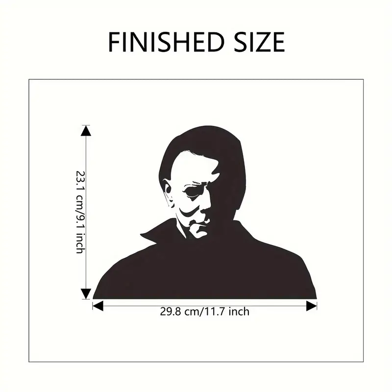 Michael Myers Vinyl Window Dec - Office Furniture Usa 评论和价格