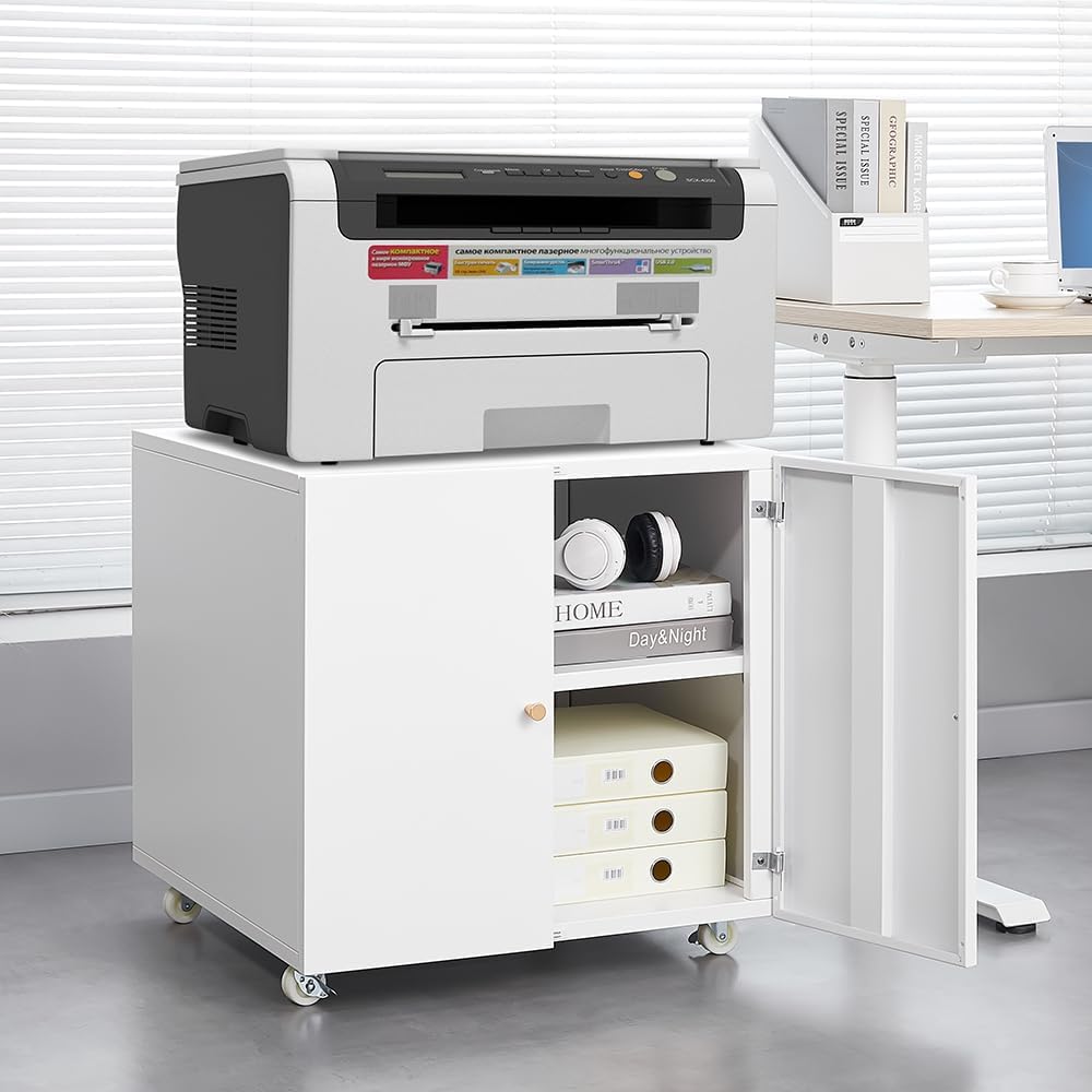 Metal Printer Stand with File  - Office Furniture Plan 评论和价格