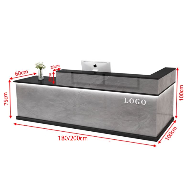 Luxury Reception Desk Senior M - Office Furniture Usa 评论和价格