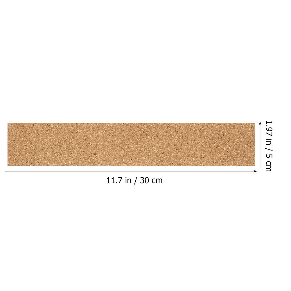 4Pcs Cork Strip Wall Stickers  - Bulletin Board Cork 评论和价格