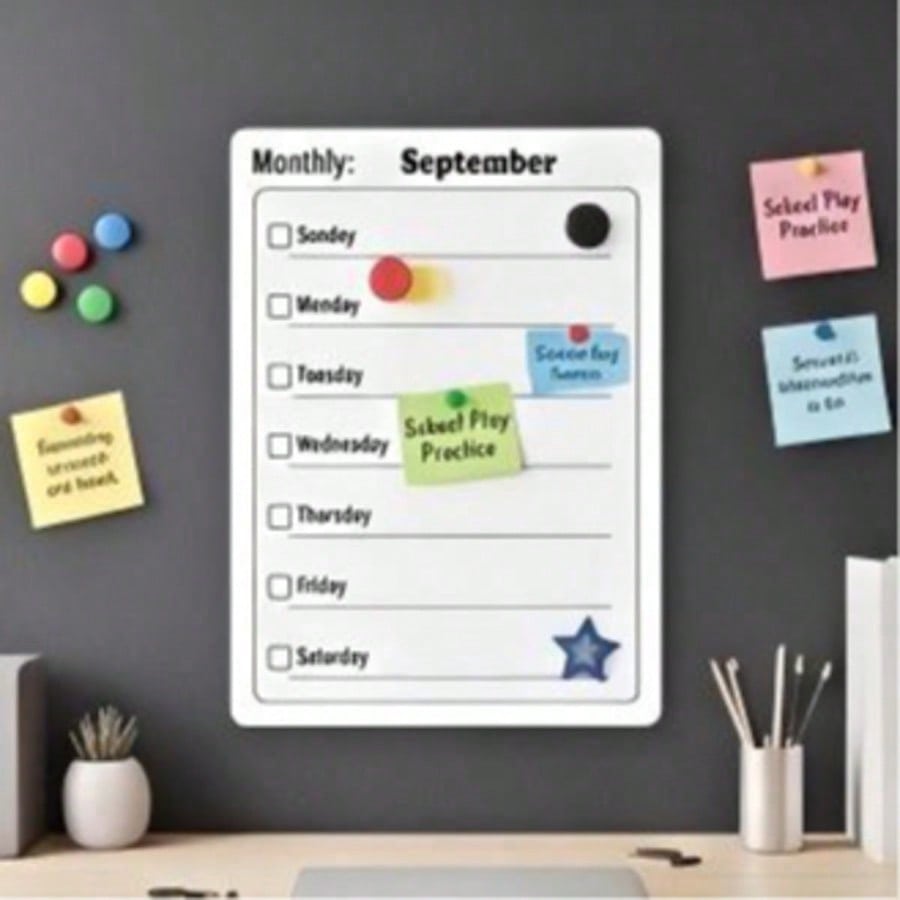 Strong Magnet Magnetic Dry Era - Magnetic Whiteboard Calendar 评论和价格