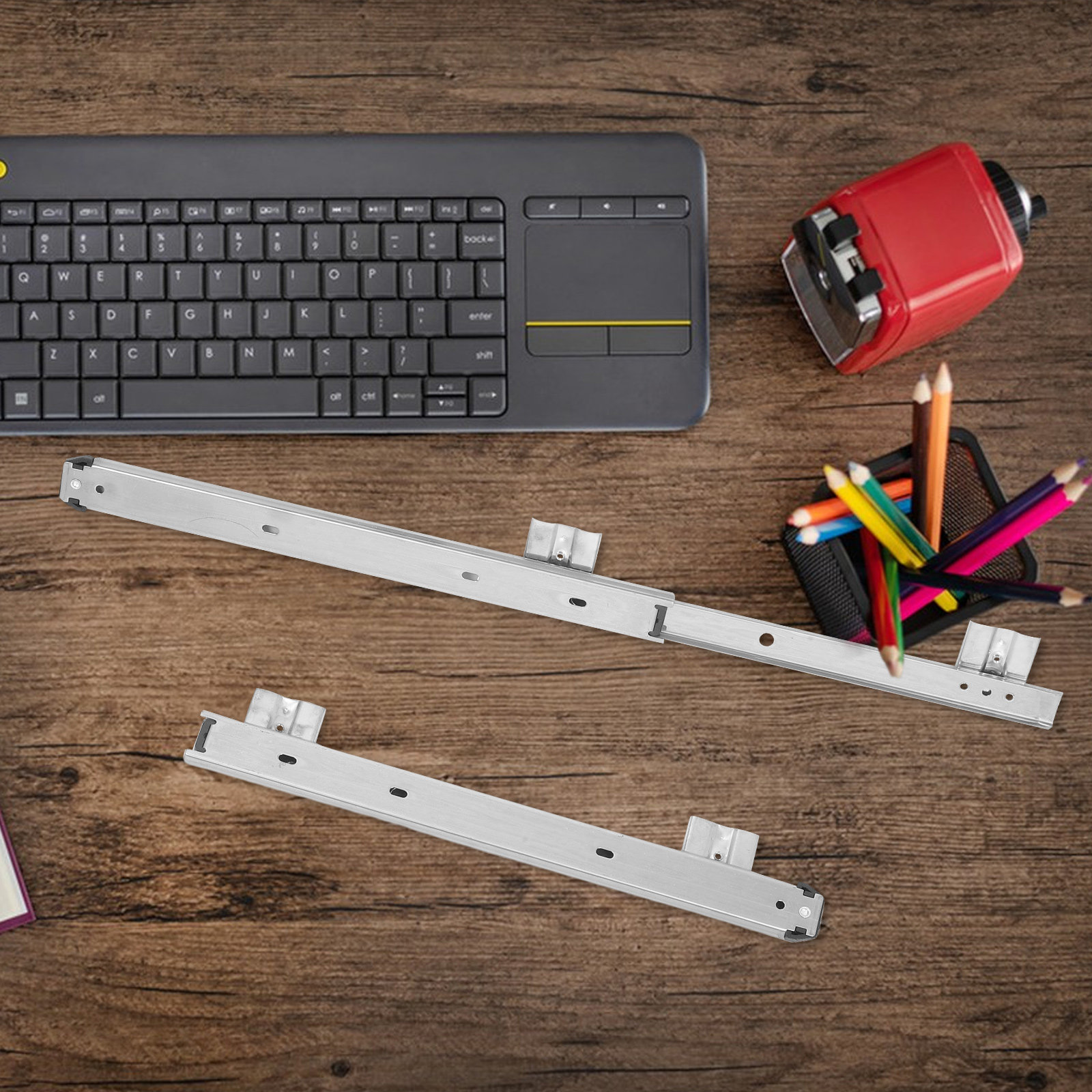 2Pcs Ball Bearing Keyboard Dra - Keyboard Drawer Under 评论和价格