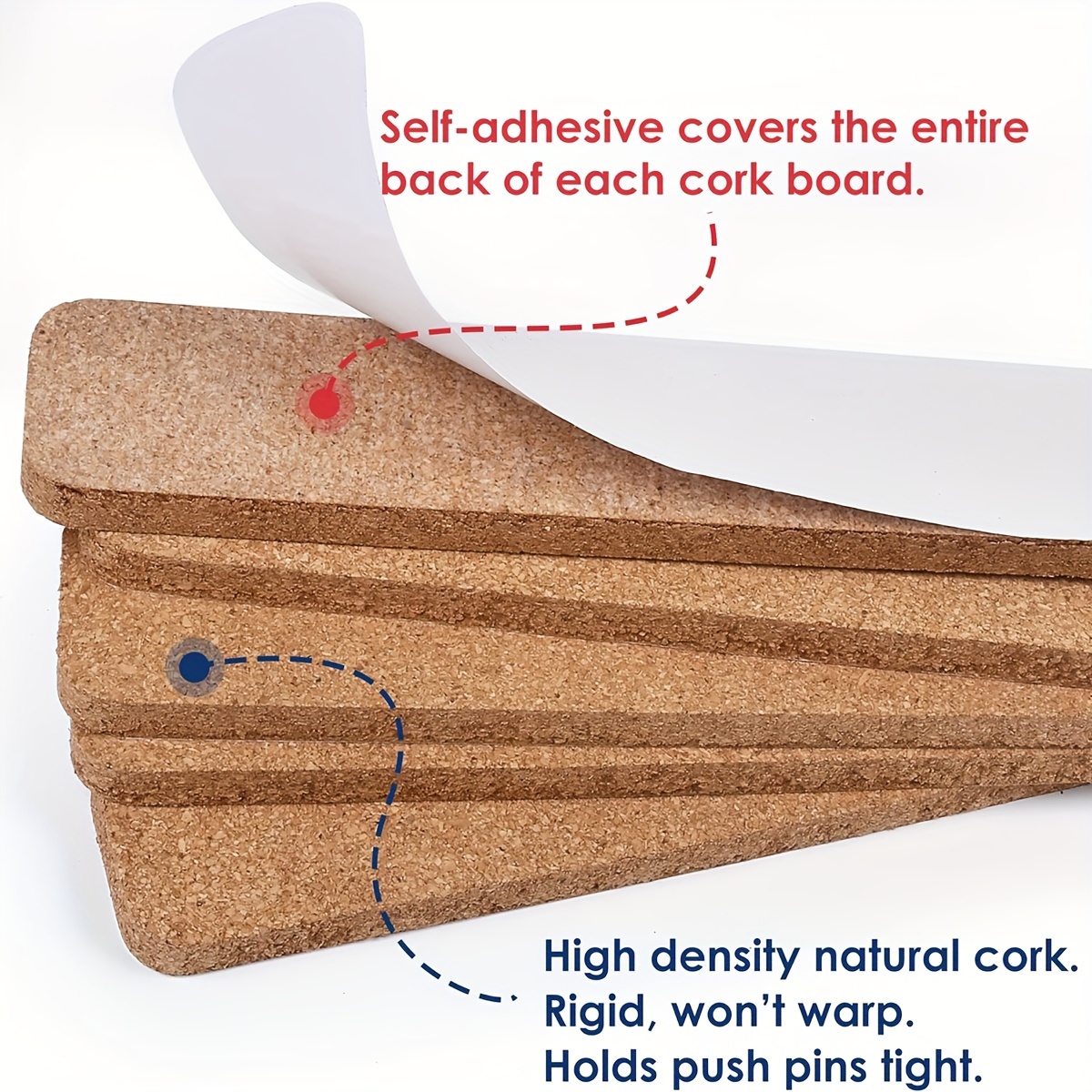 Long Cork Board Strips, Cork F - Bulletin Board Cork 评论和价格